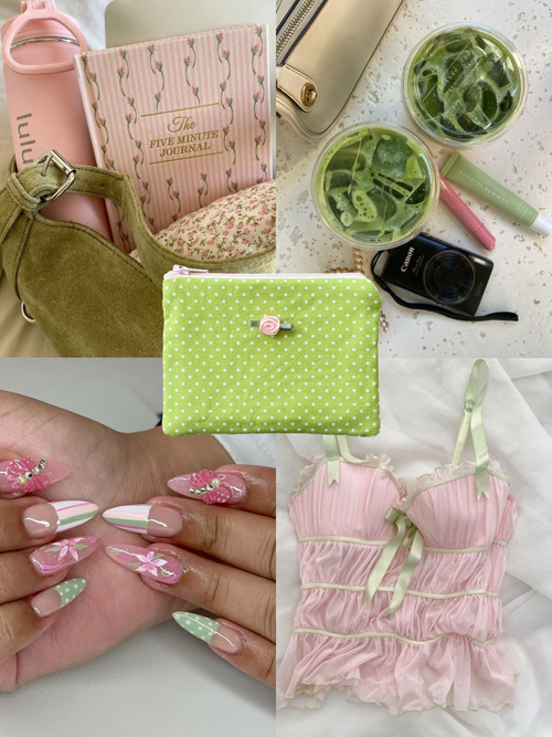 Matcha Kiss Coin Pouch/Wallet